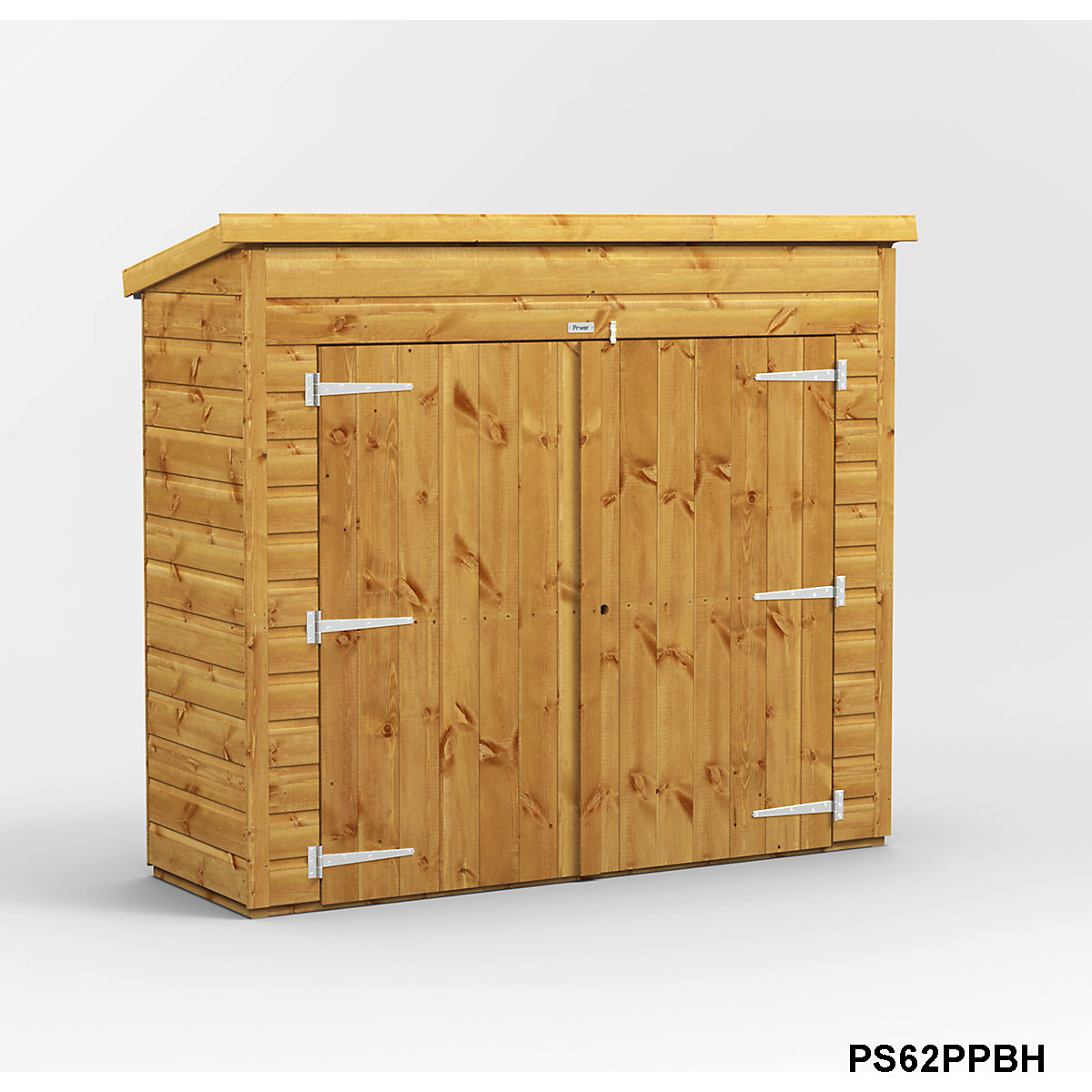 Power 6ft Wide Pent Bike Shed (Product illustration 4)-3