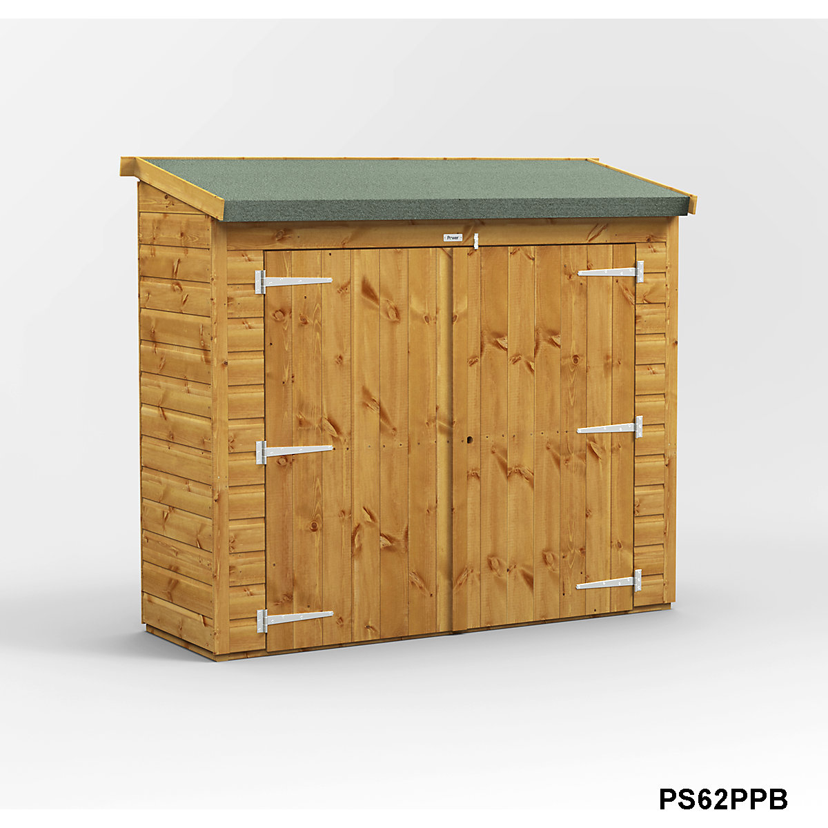Power 6ft Wide Pent Bike Shed (Product illustration 3)-2