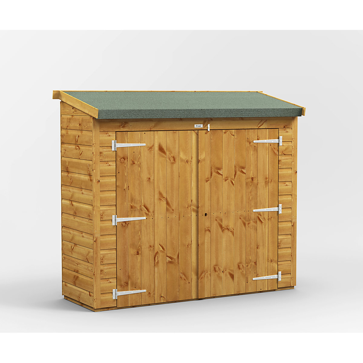 Power 6ft Wide Pent Bike Shed
