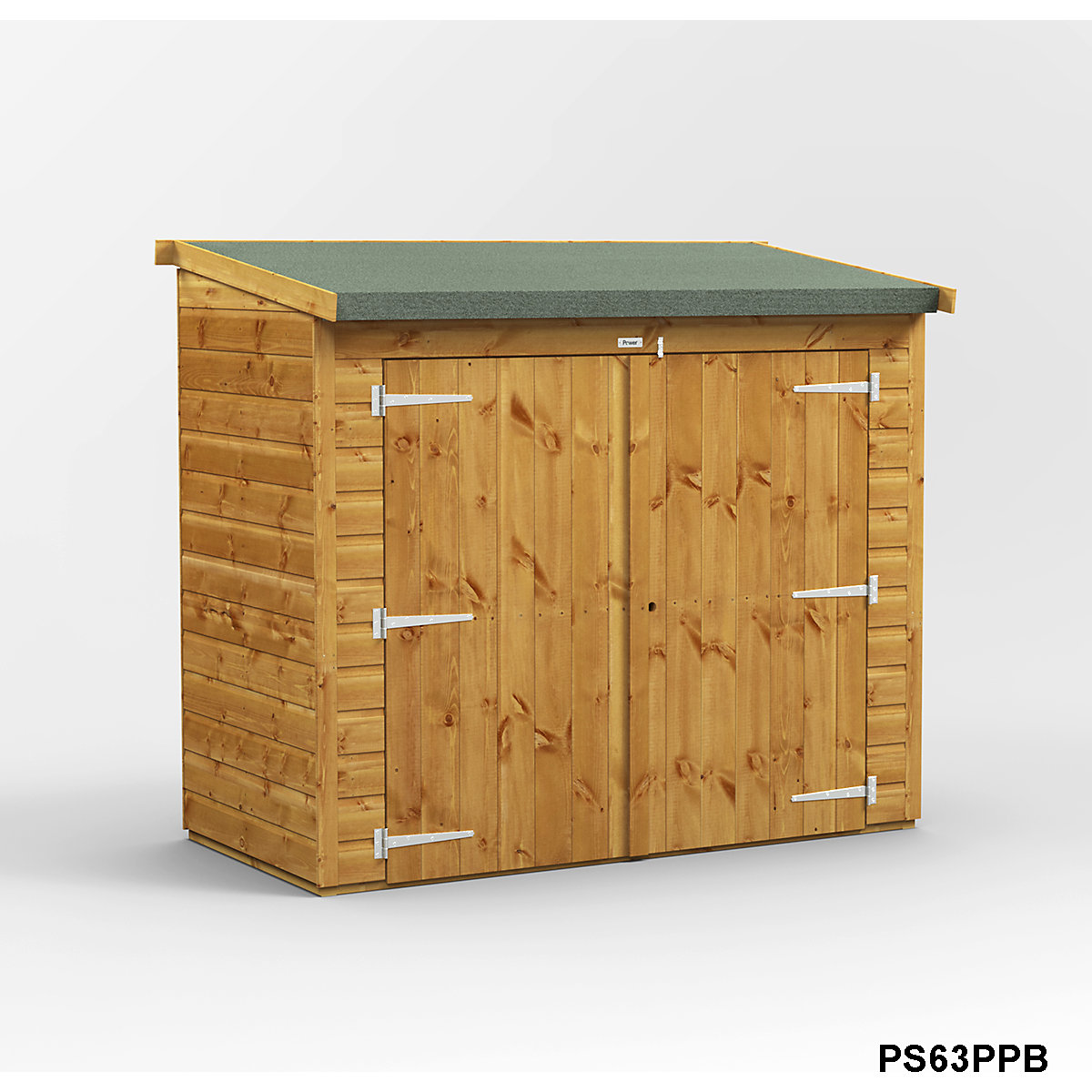 Power 6ft Wide Pent Bike Shed (Product illustration 5)-4