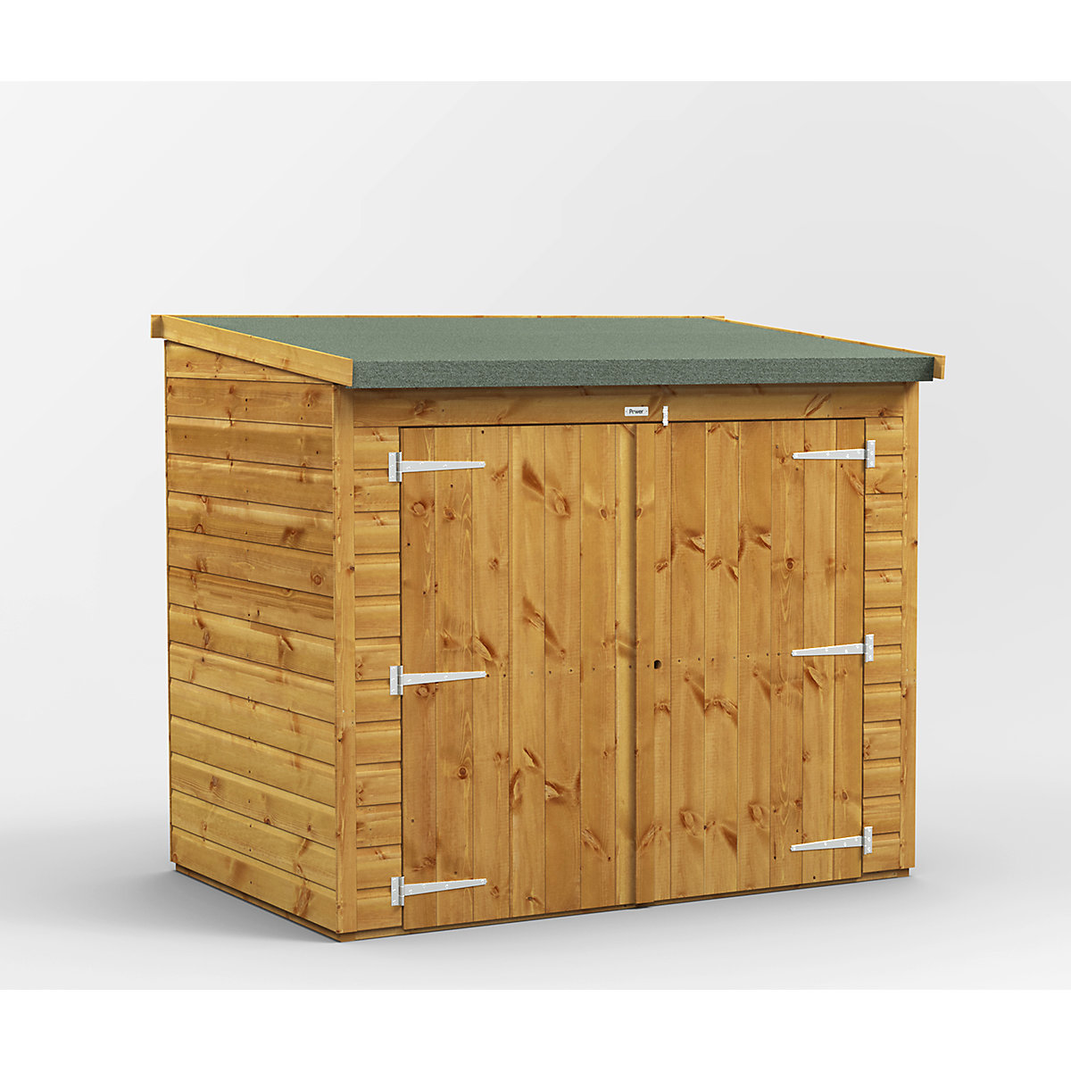 Power 6ft Wide Pent Bike Shed