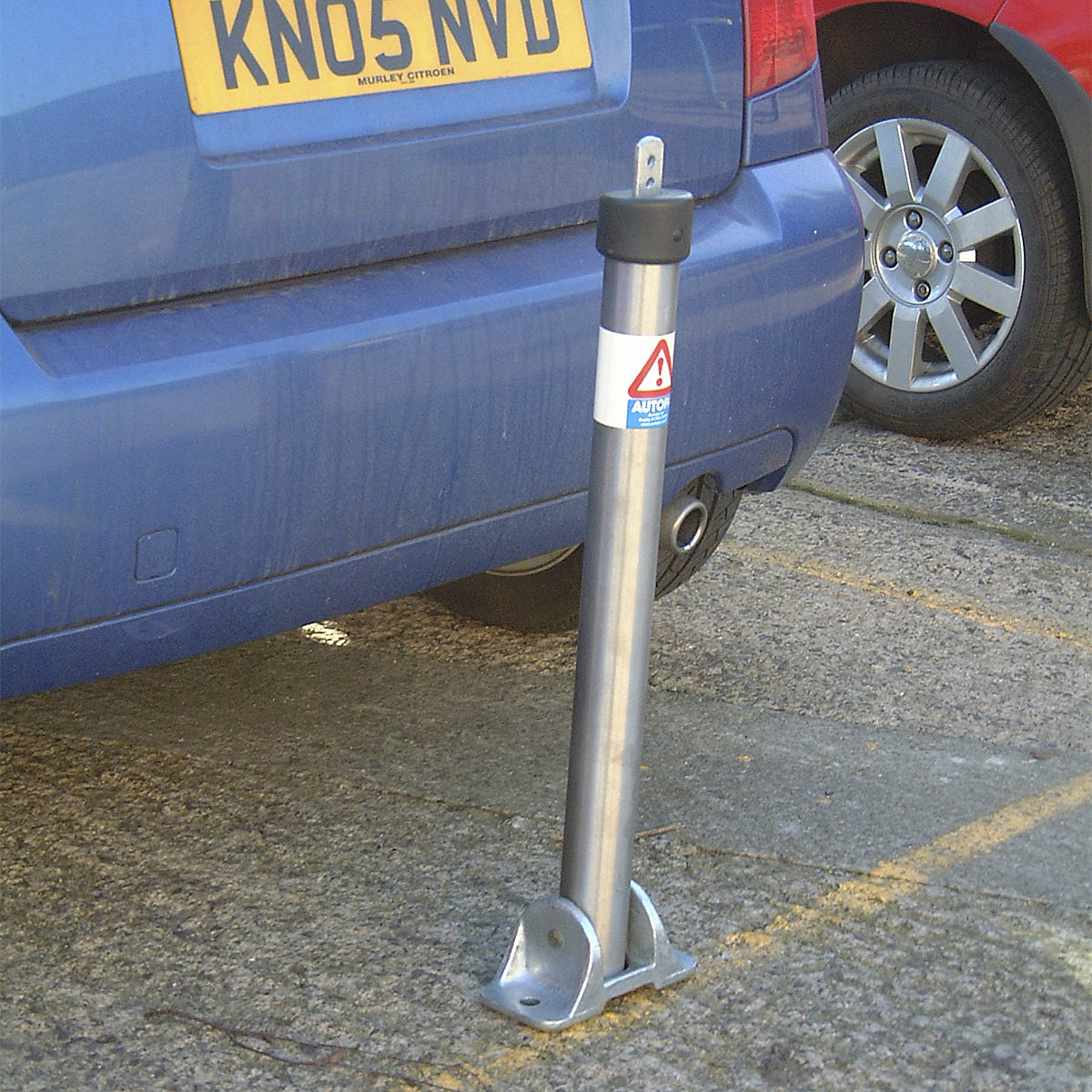 Autopa TOPLOK Parking Post, Autopa TOPLOK Parking Post, Autopa TOPLOK Parking Post | 780h x 60w x 60d mm | Stainless Steel-2