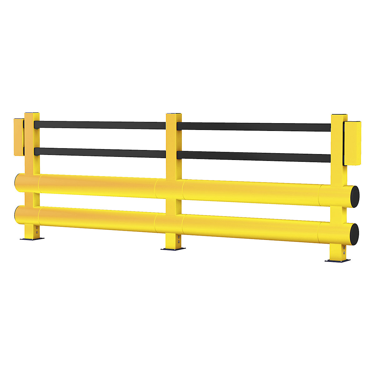 Brandsafe Double Pedestrian Bumper Barrier