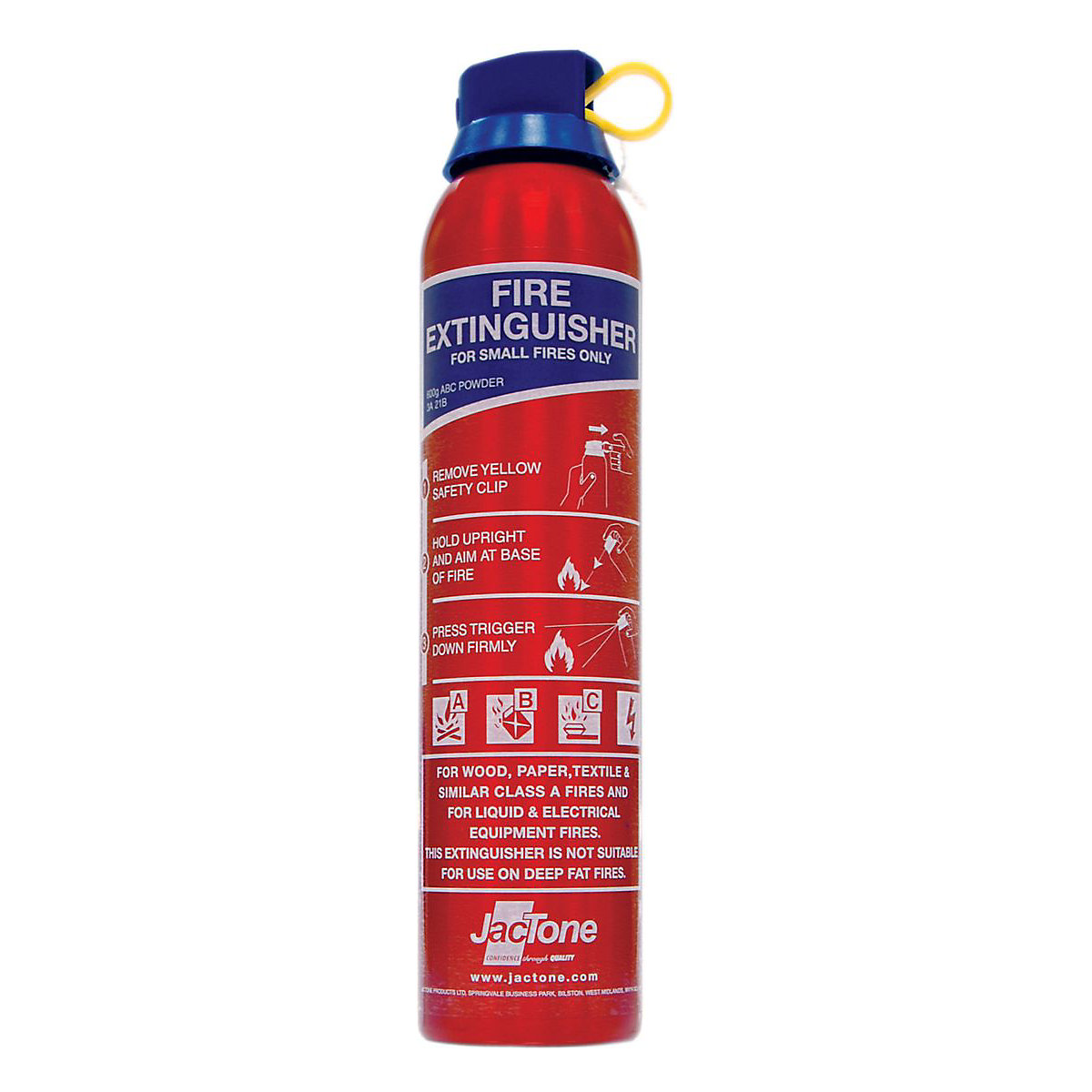 Aerosol ABC Dry Powder Fire Extinguishers Pack of 5