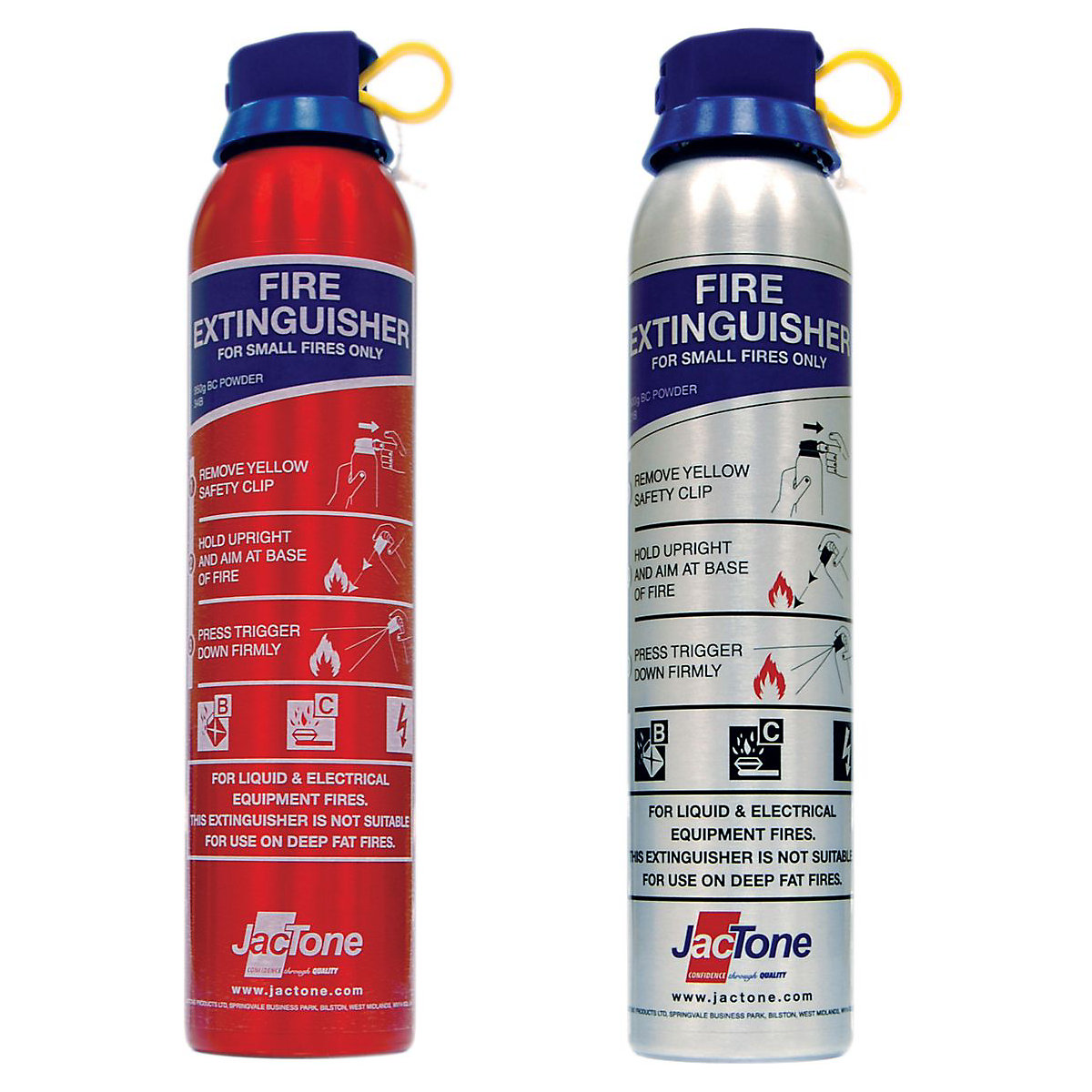 Aerosol BC Dry Powder Fire Extinguishers Pack of 5