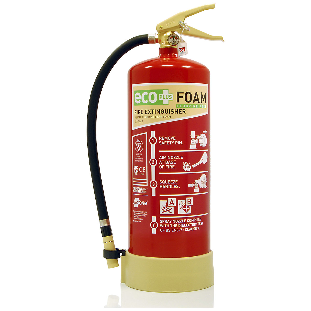 Premium Eco Plus Foam Fire Extinguishers | Fluorine Free