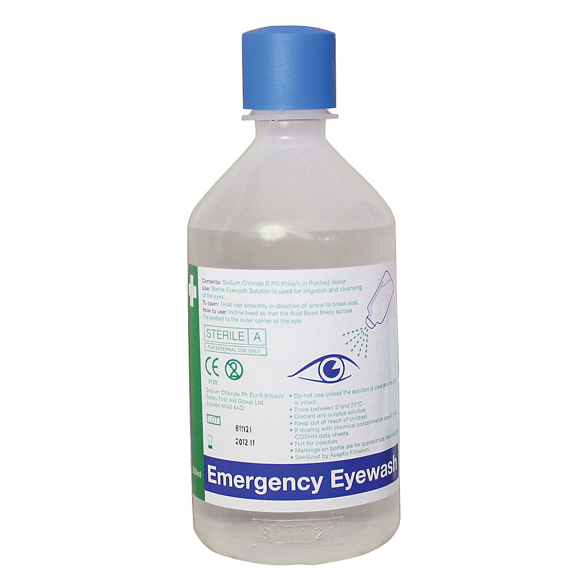 Emergency Saline bottle