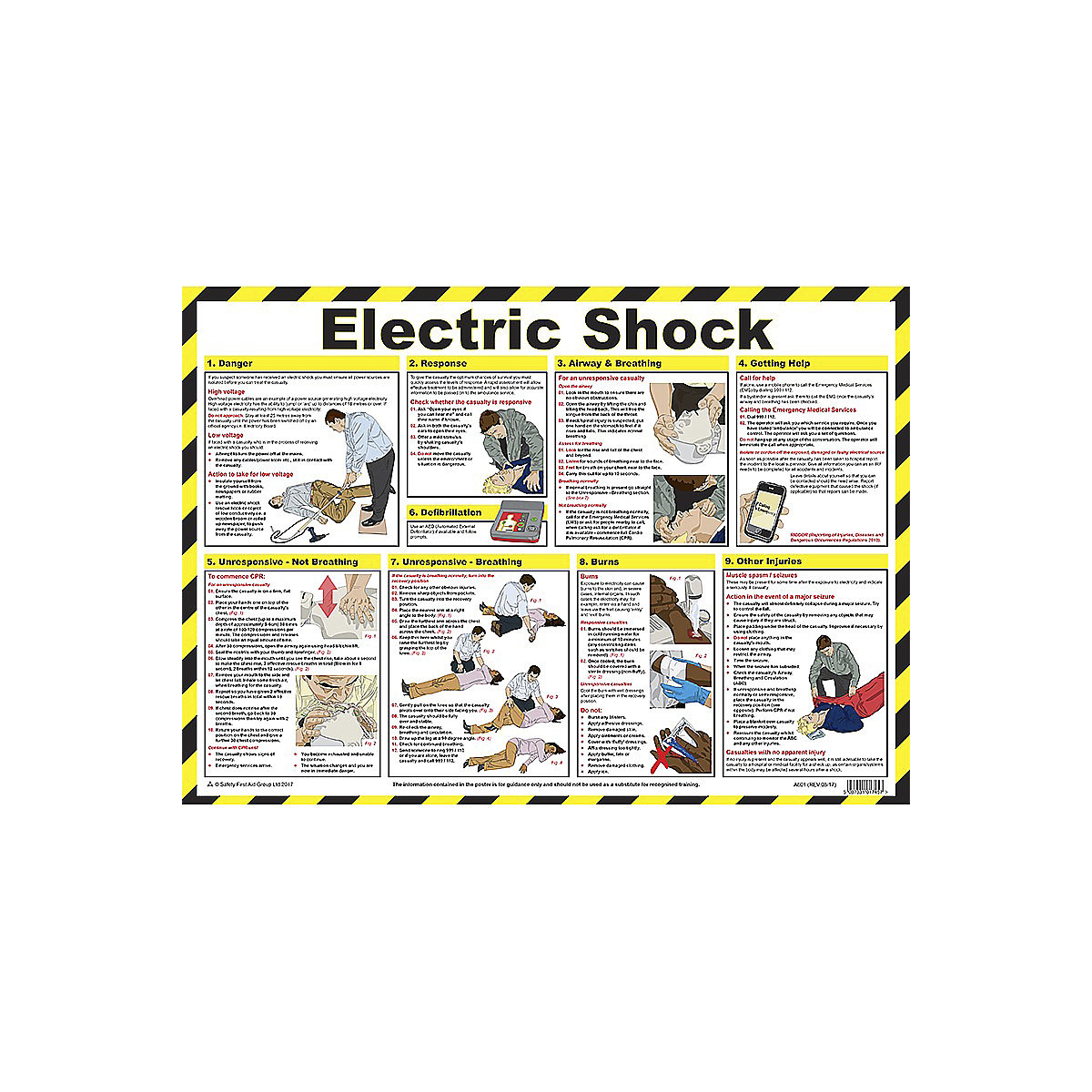 First Aid & Safety Poster