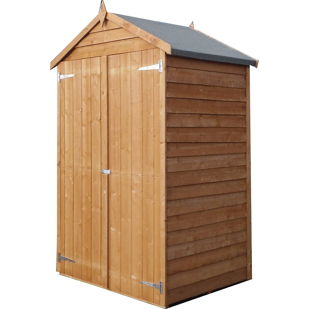 Compact Overlap Apex Shed 4ft x 3ft With Optional 3 Shelves