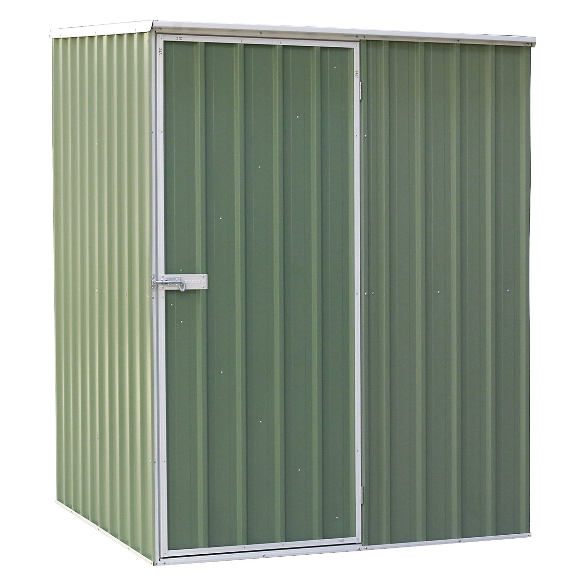 Dellonda Galvanized Steel Storage Sheds | Pent & Apex Roofs, Dellonda Galvanized Steel Storage Sheds | Pent & Apex Roofs, Dellonda Galvanized Steel Storage Sheds | 2000h x 1510w x 1510d mm | Pent Style Roof-5