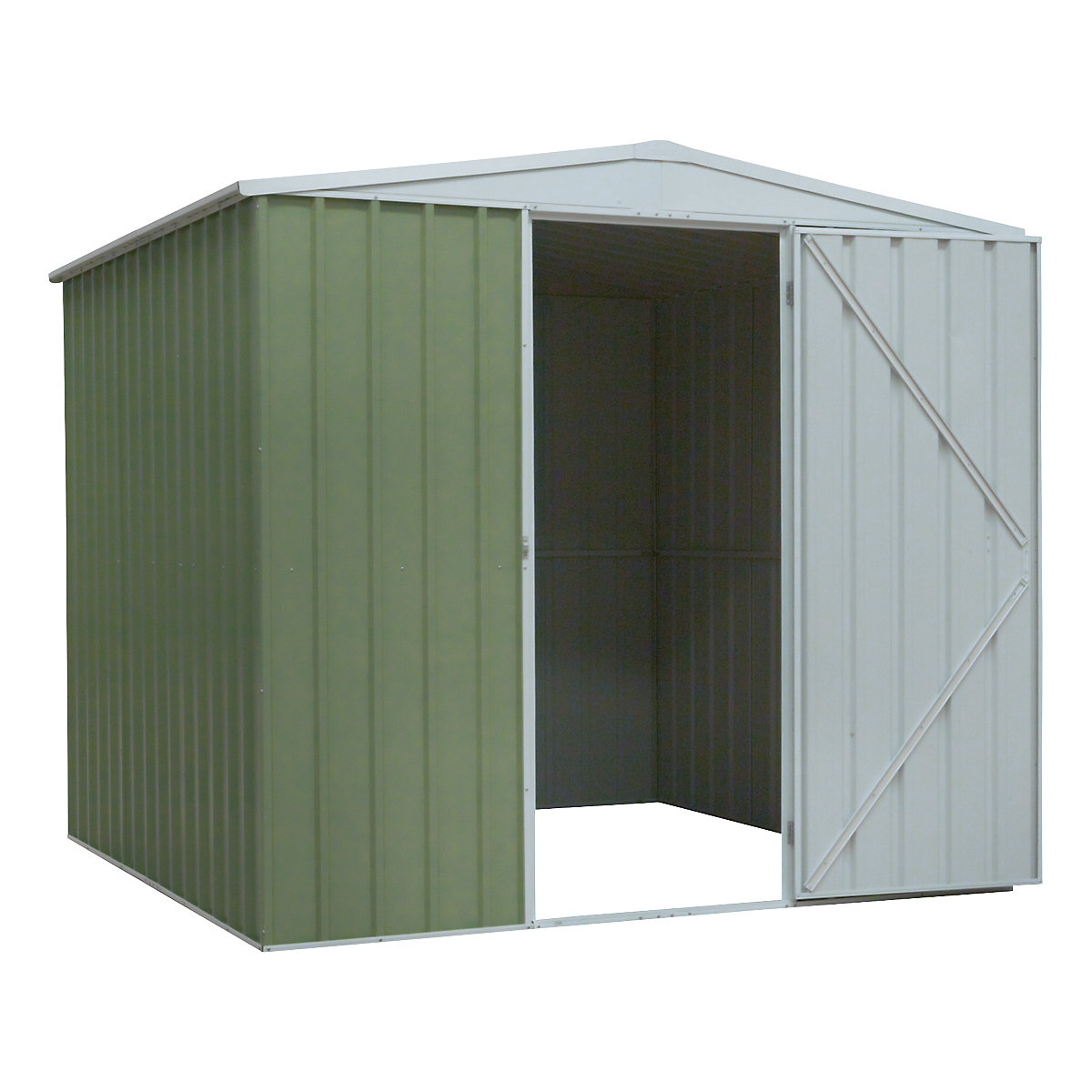 Dellonda Galvanized Steel Storage Sheds | Pent & Apex Roofs (Product illustration 5)-4