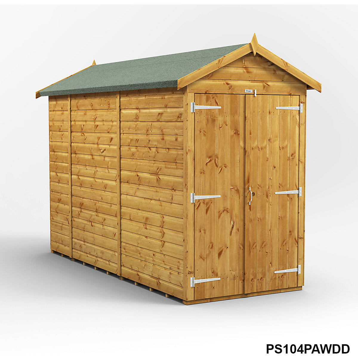 Power 4ft Wide Apex Garden Storage Sheds | Optional Windows (Product illustration 15)-14