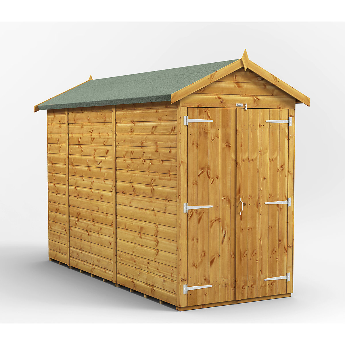 Power 4ft Wide Apex Garden Storage Sheds | Optional Windows