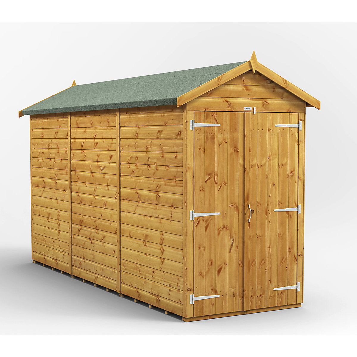 Power 4ft Wide Apex Garden Storage Sheds | Optional Windows