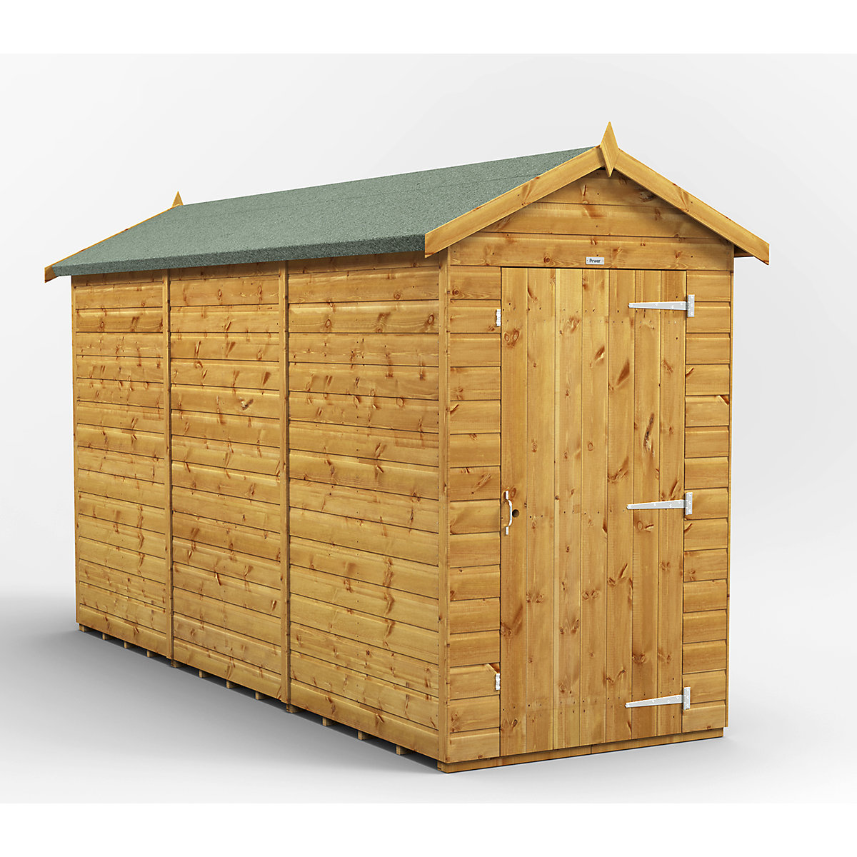 Power 4ft Wide Apex Garden Storage Sheds | Optional Windows