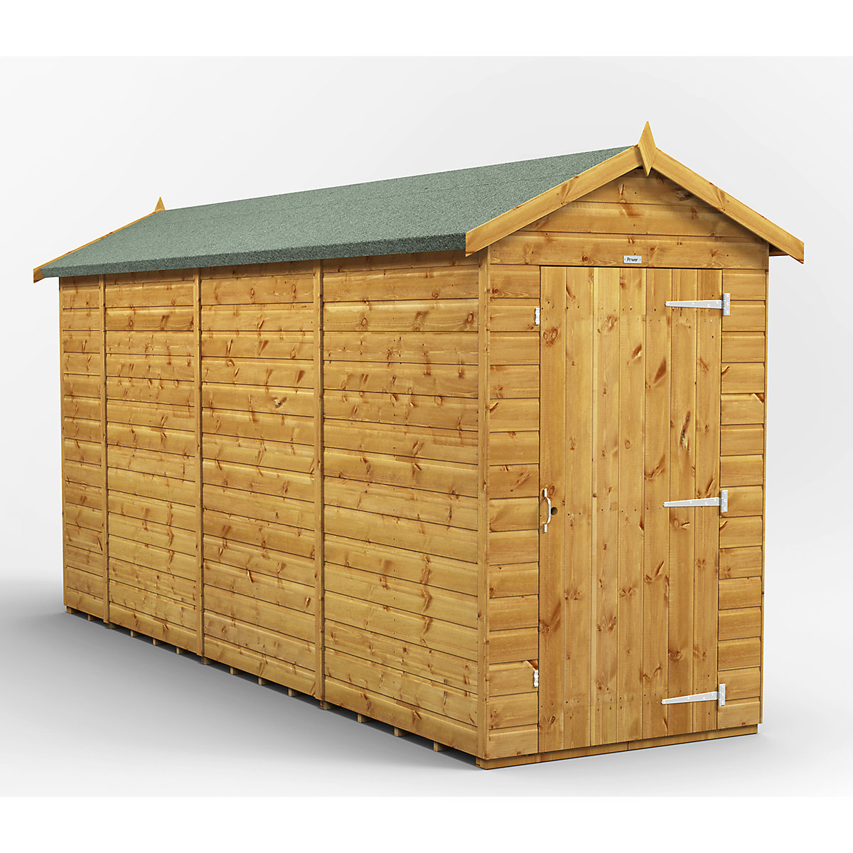 Power 4ft Wide Apex Garden Storage Sheds | Optional Windows