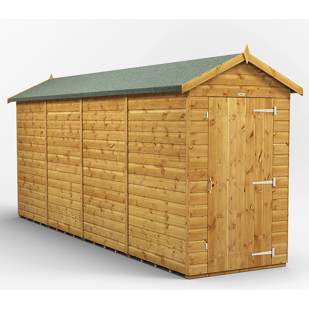 Power 4ft Wide Apex Garden Storage Sheds | Optional Windows