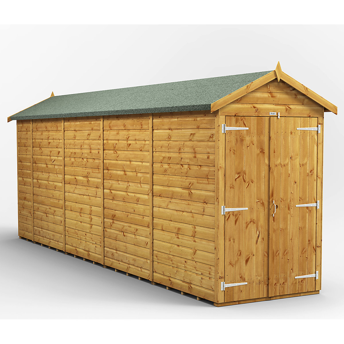 Power 4ft Wide Apex Garden Storage Sheds | Optional Windows