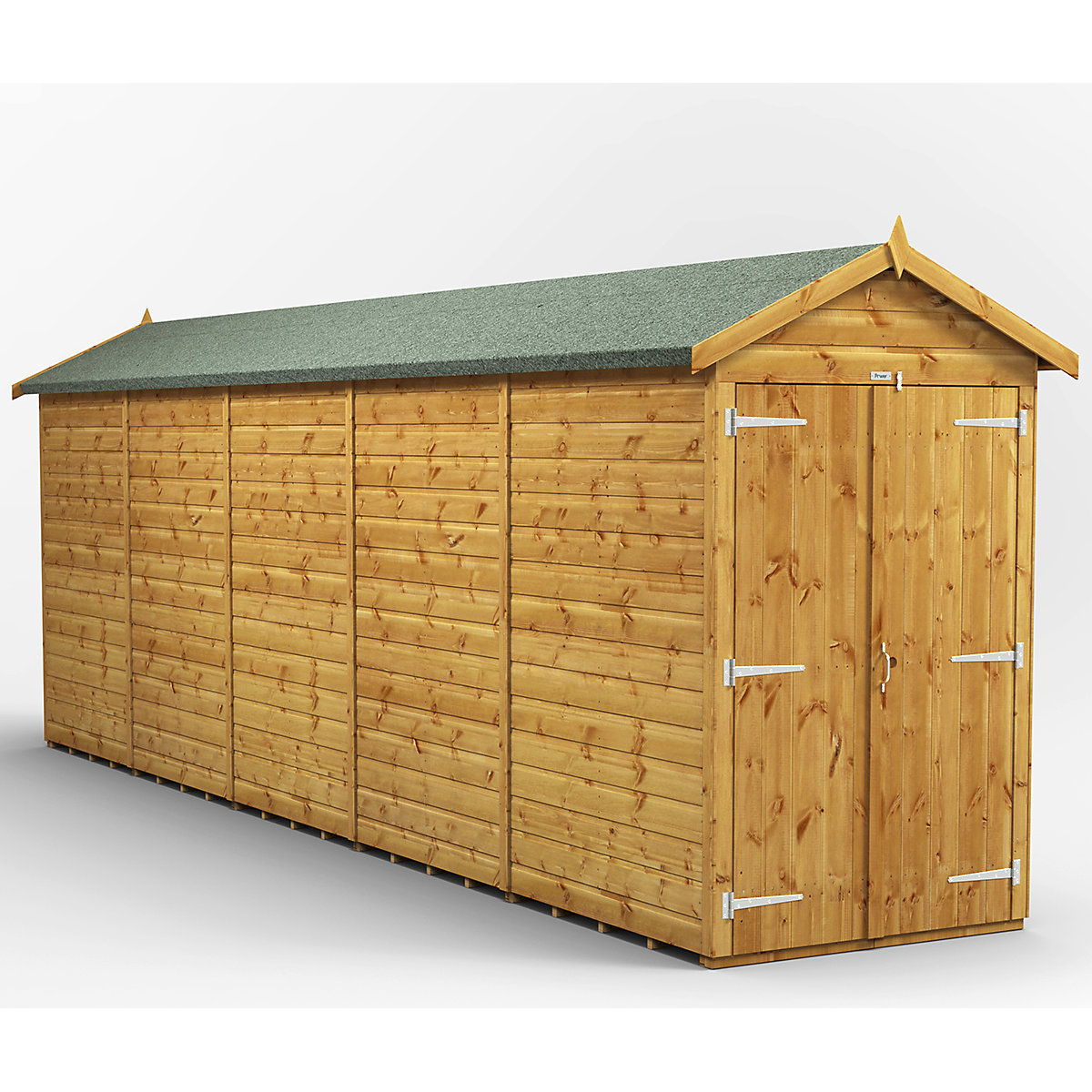 Power 4ft Wide Apex Garden Storage Sheds | Optional Windows