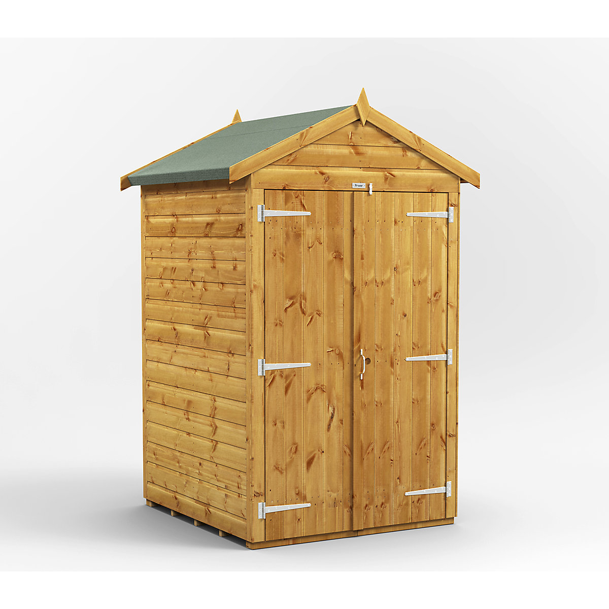 Power 4ft Wide Apex Garden Storage Sheds | Optional Windows