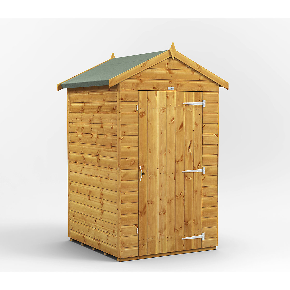 Power 4ft Wide Apex Garden Storage Sheds | Optional Windows