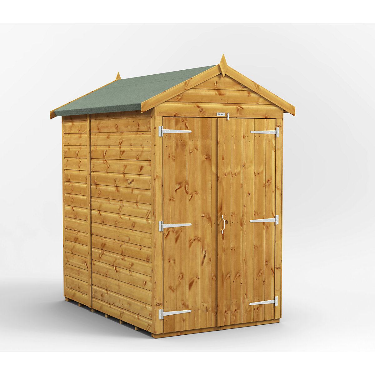 Power 4ft Wide Apex Garden Storage Sheds | Optional Windows