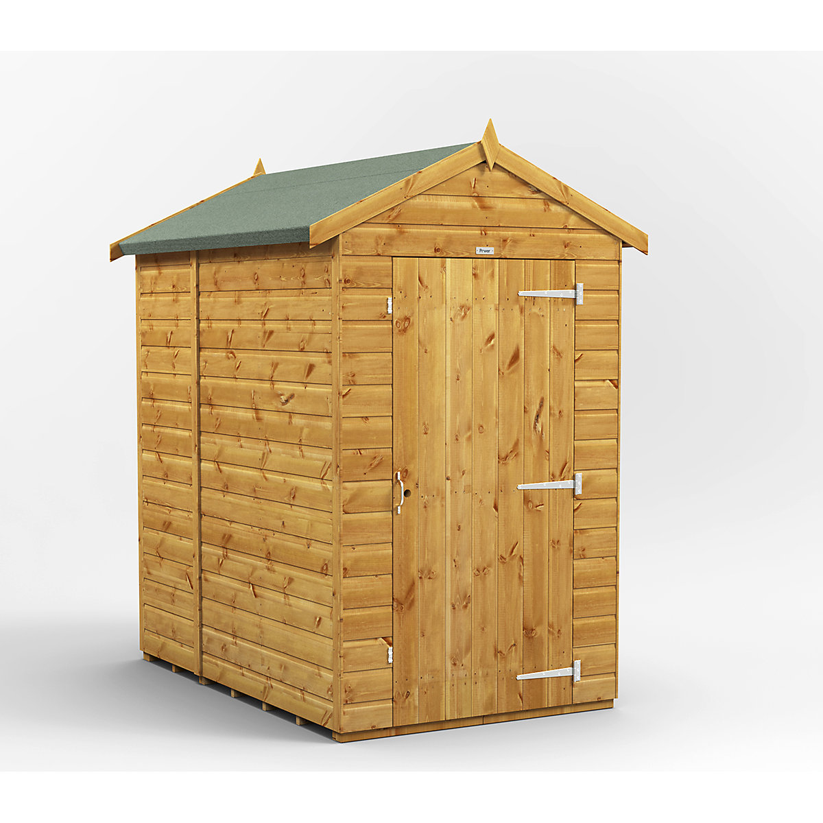Power 4ft Wide Apex Garden Storage Sheds | Optional Windows