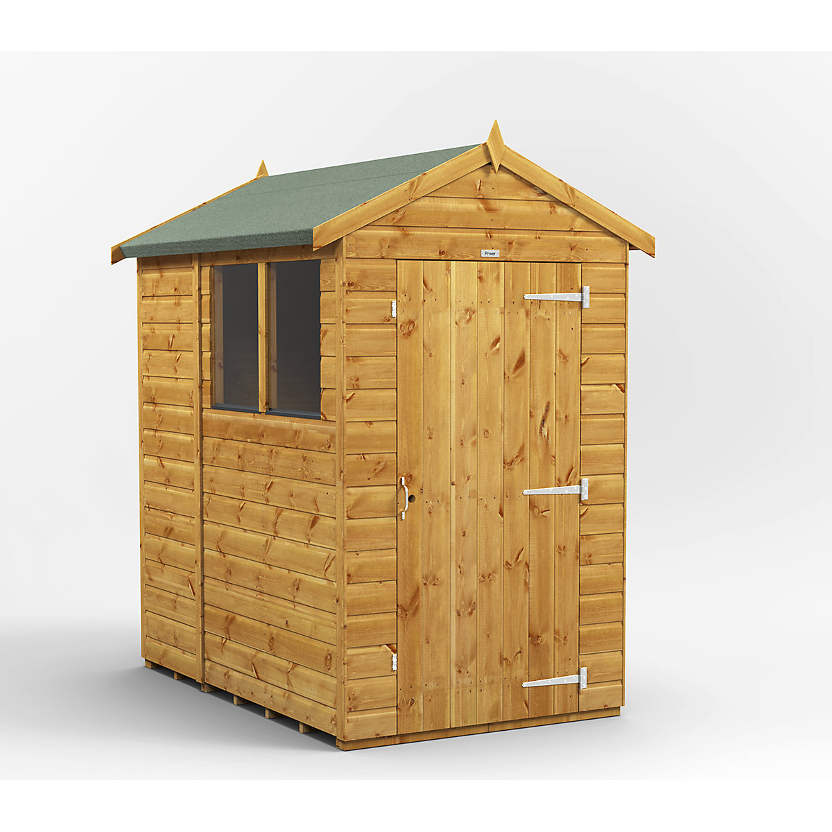 Power 4ft Wide Apex Garden Storage Sheds | Optional Windows