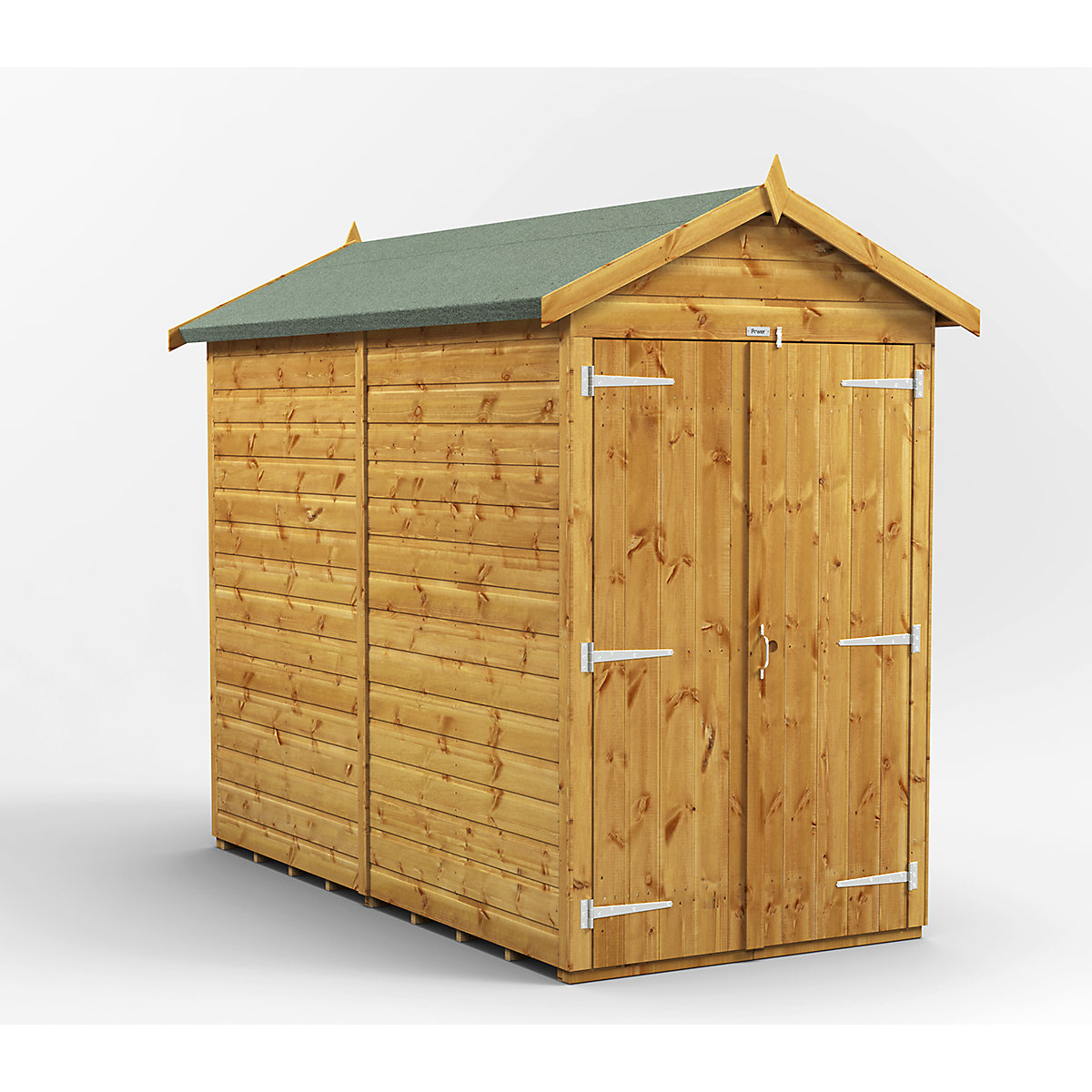 Power 4ft Wide Apex Garden Storage Sheds | Optional Windows