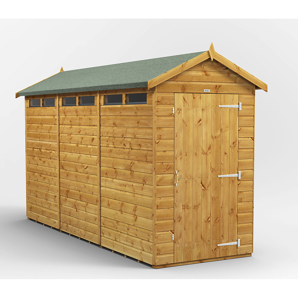 Power 4ft Wide Apex Security Shed