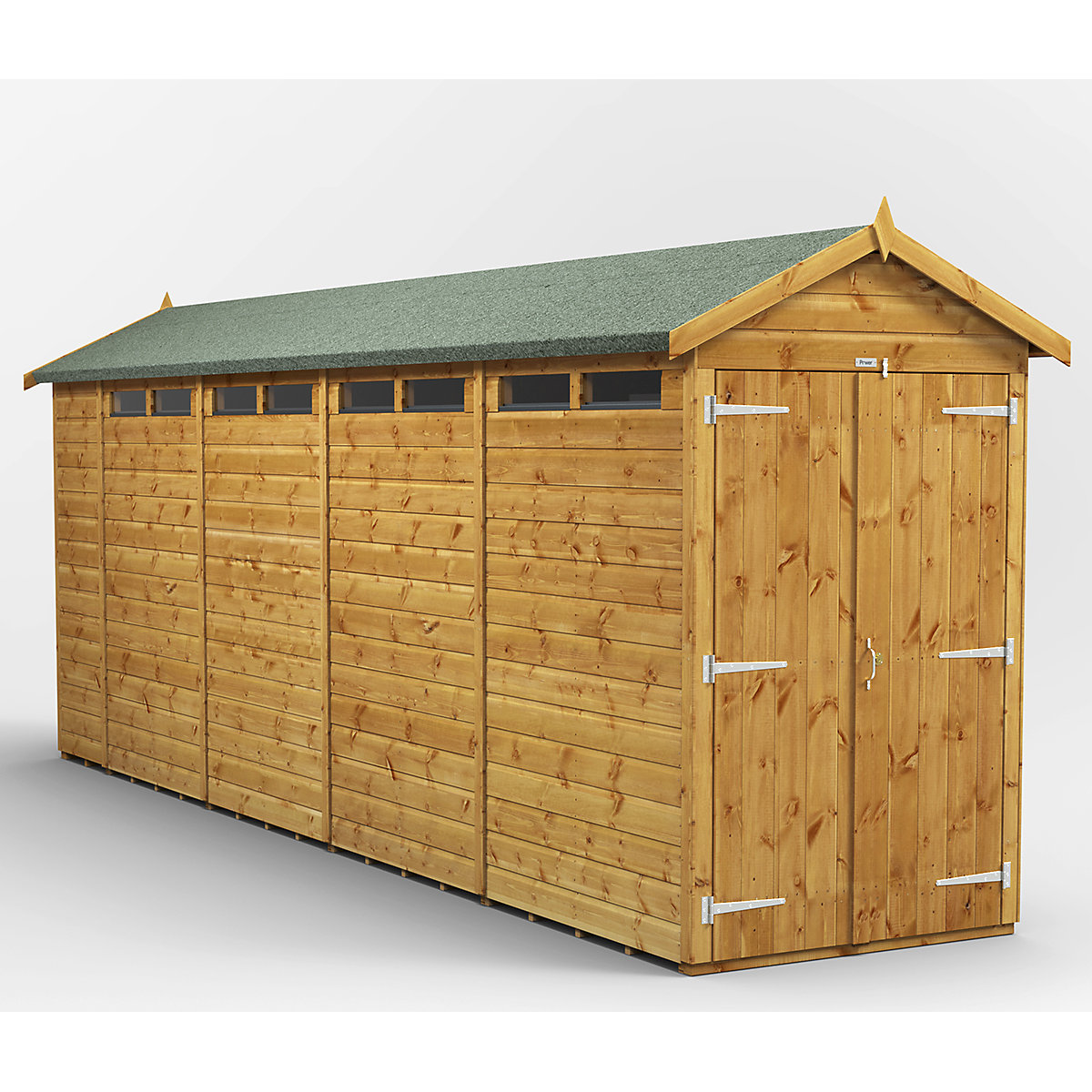 Power 4ft Wide Apex Security Shed