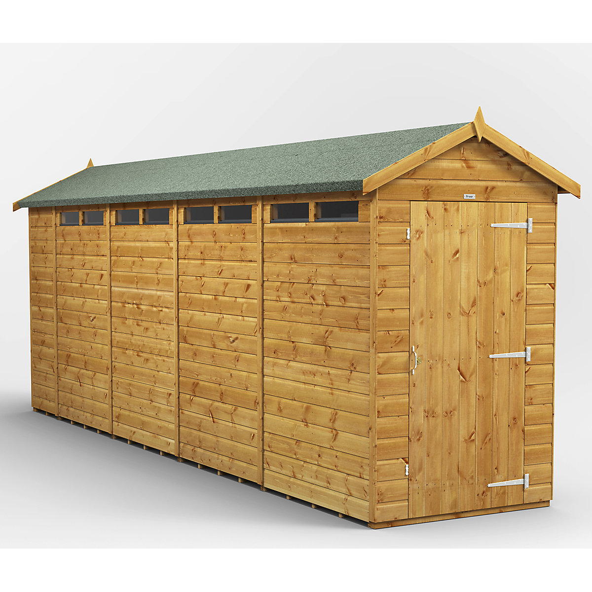 Power 4ft Wide Apex Security Shed