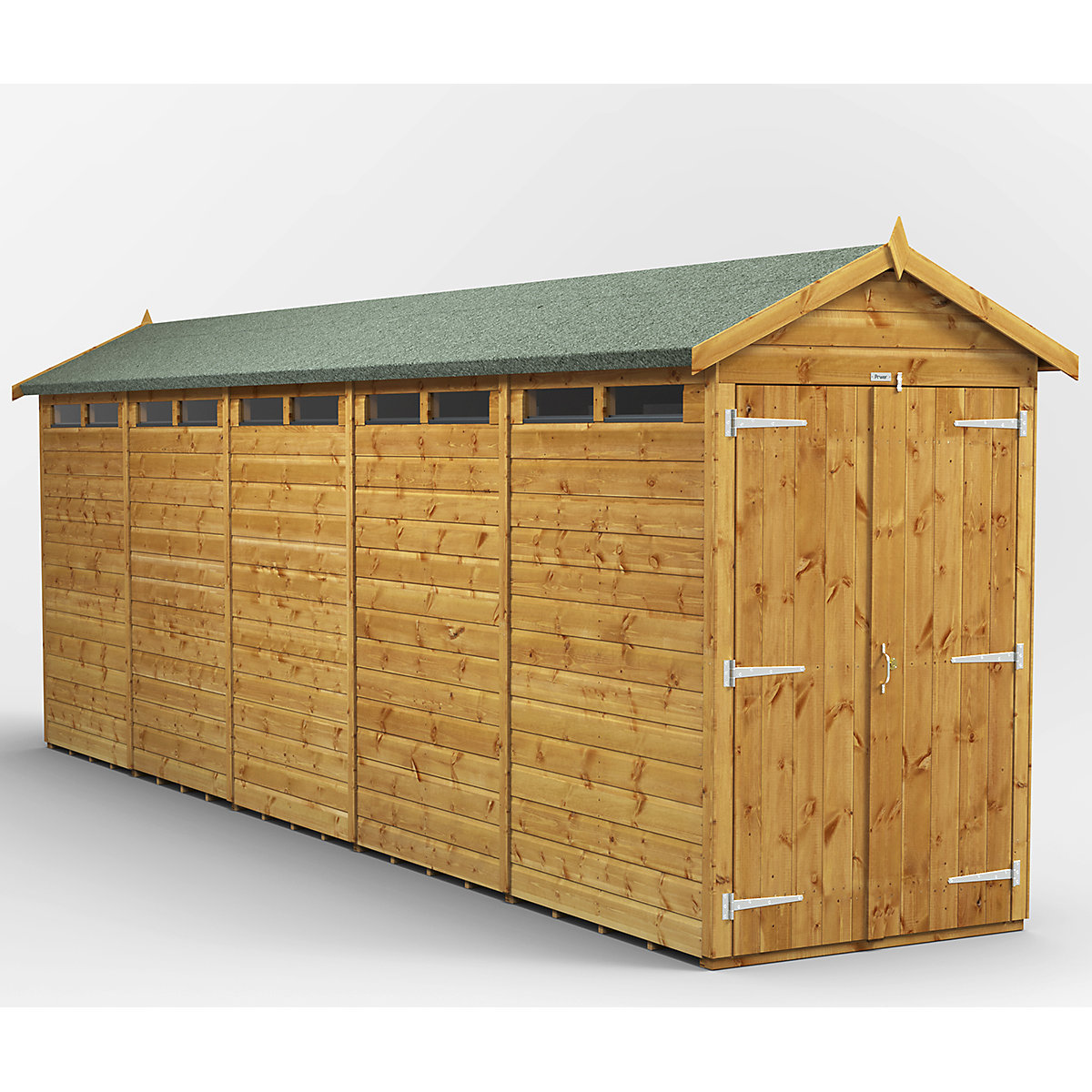 Power 4ft Wide Apex Security Shed