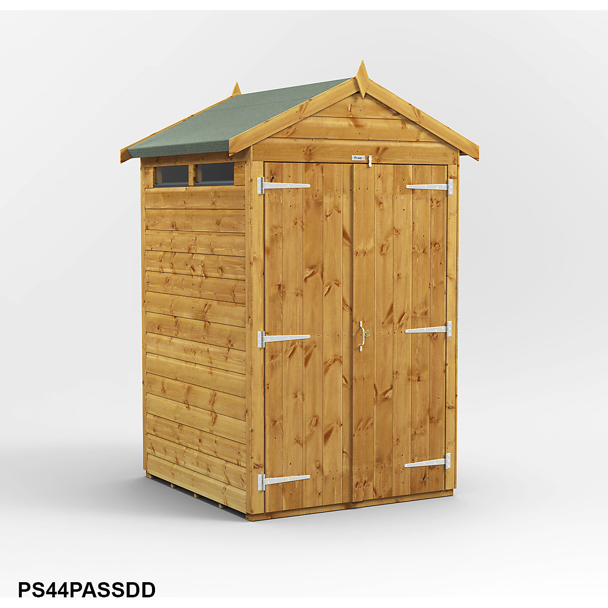 Power 4ft Wide Apex Security Shed (Product illustration 12)-11