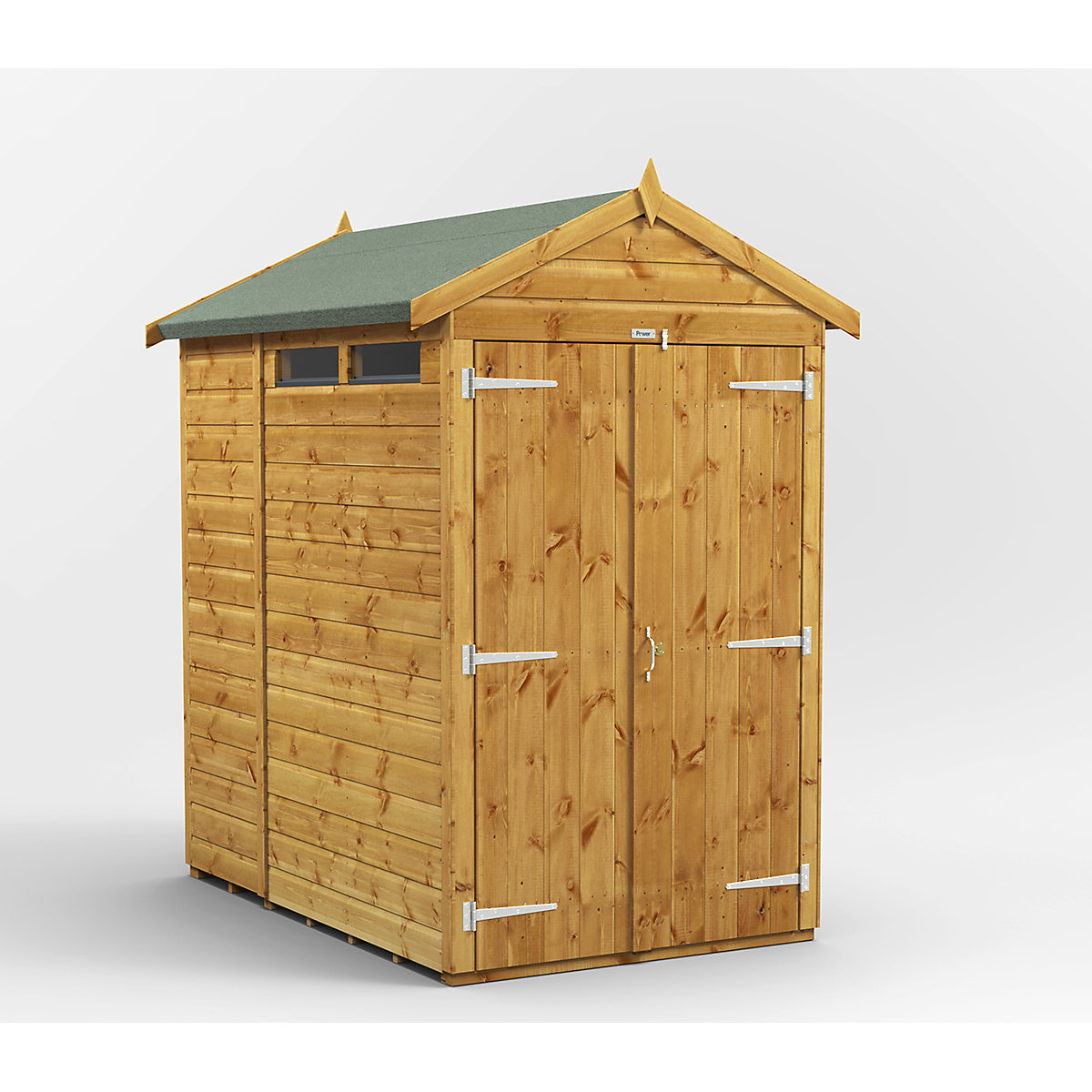 Power 4ft Wide Apex Security Shed