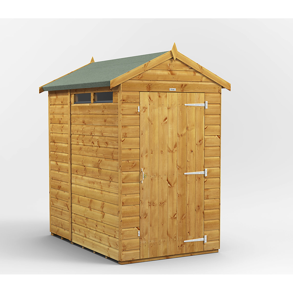Power 4ft Wide Apex Security Shed