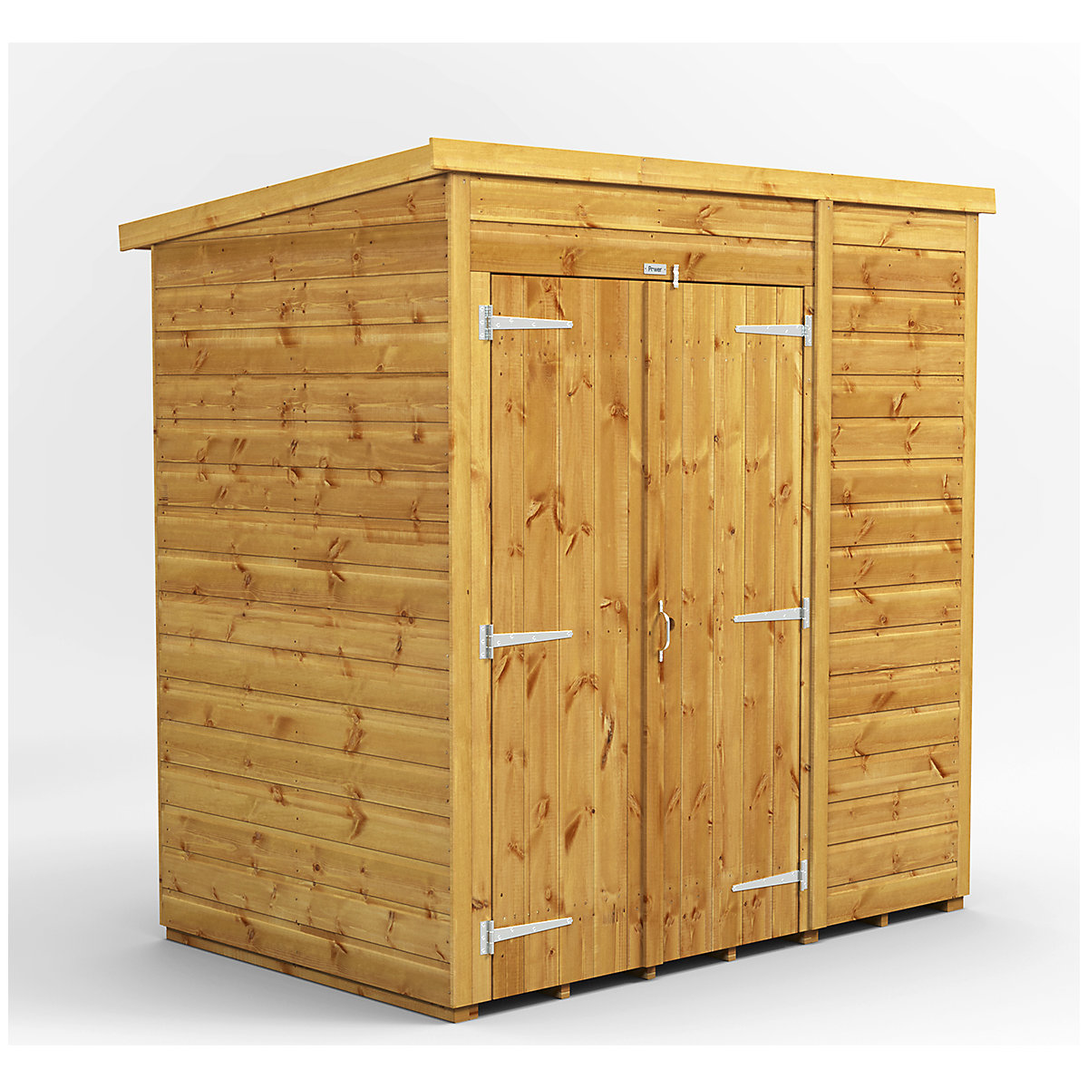 Power 4ft Wide Pent Garden Storage Shed | Optional Windows
