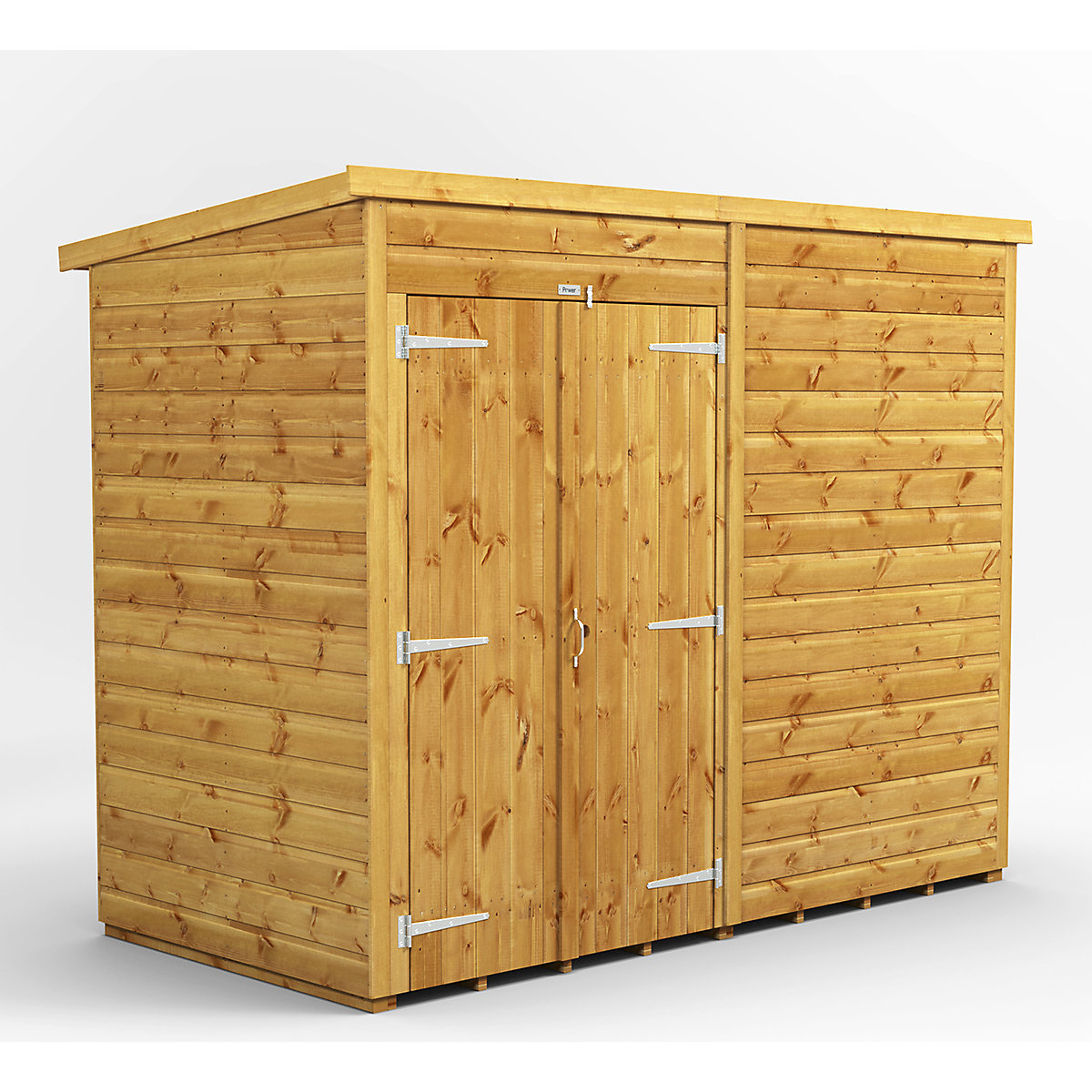 Power 4ft Wide Pent Garden Storage Shed | Optional Windows