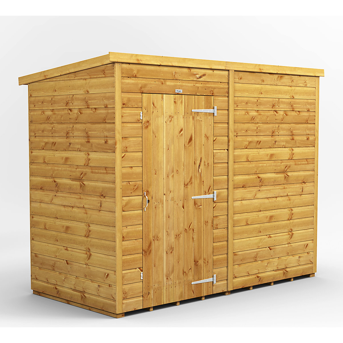 Power 4ft Wide Pent Garden Storage Shed | Optional Windows