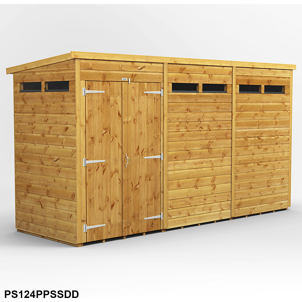 Power 4ft Wide Pent Security Shed (Product illustration 15)-14
