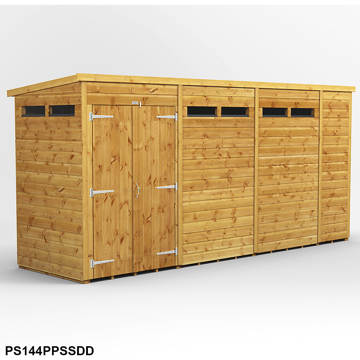 Power 4ft Wide Pent Security Shed (Product illustration 16)-15
