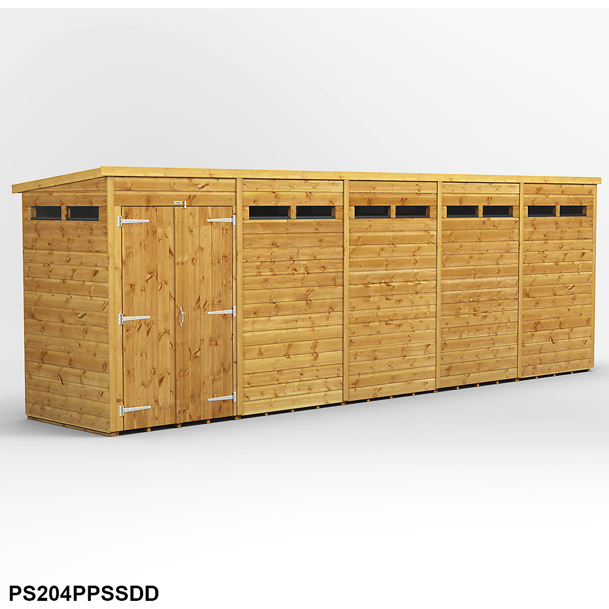 Power 4ft Wide Pent Security Shed (Product illustration 19)-18