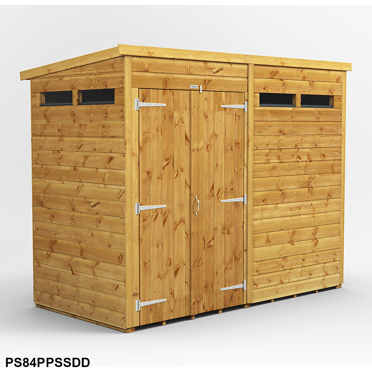 Power 4ft Wide Pent Security Shed (Product illustration 13)-12