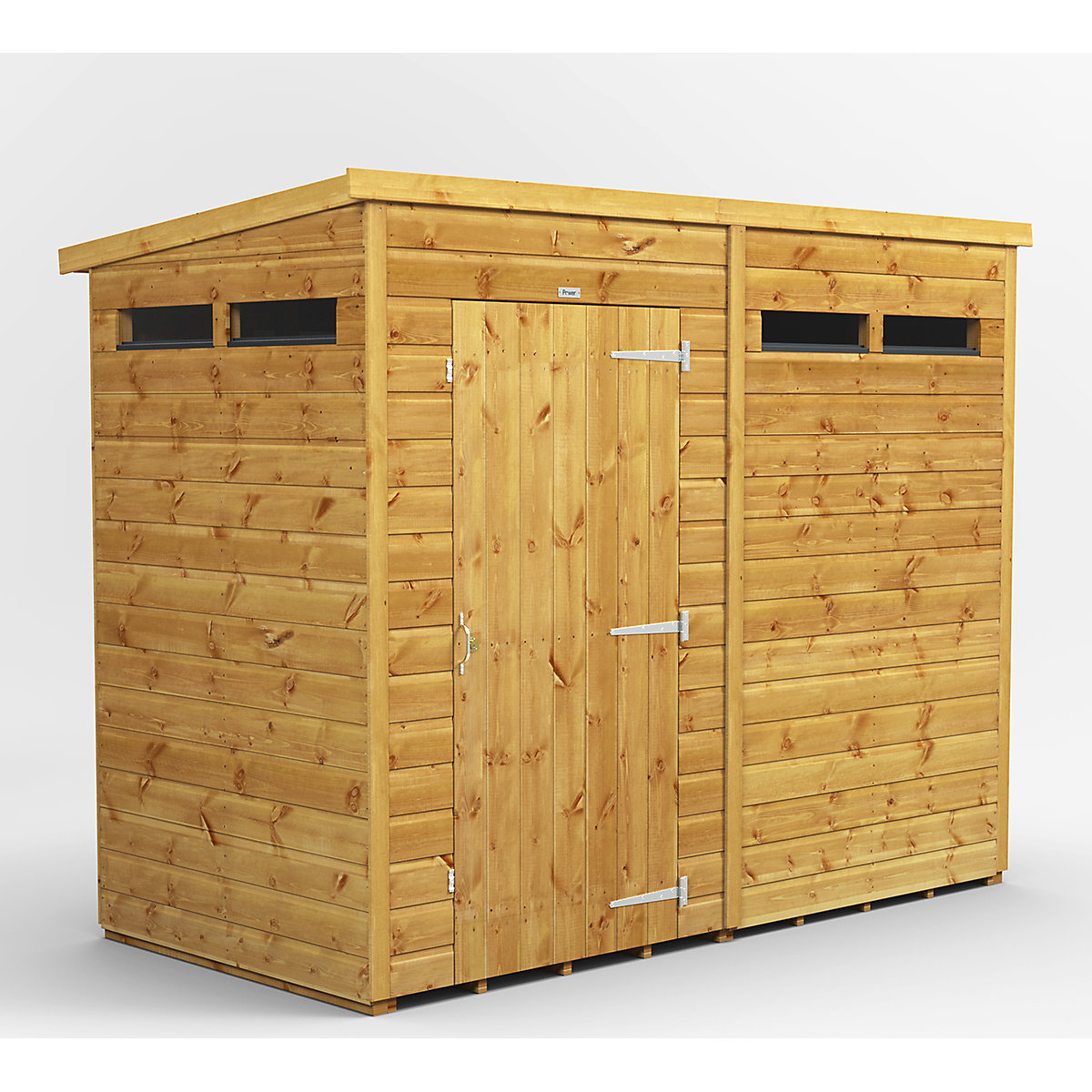 Power 4ft Wide Pent Security Shed