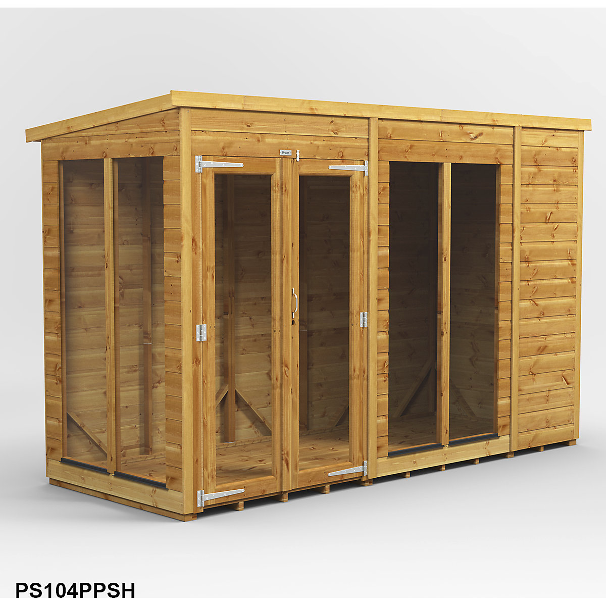 Power 4ft Wide Pent Summer House (Product illustration 5)-4