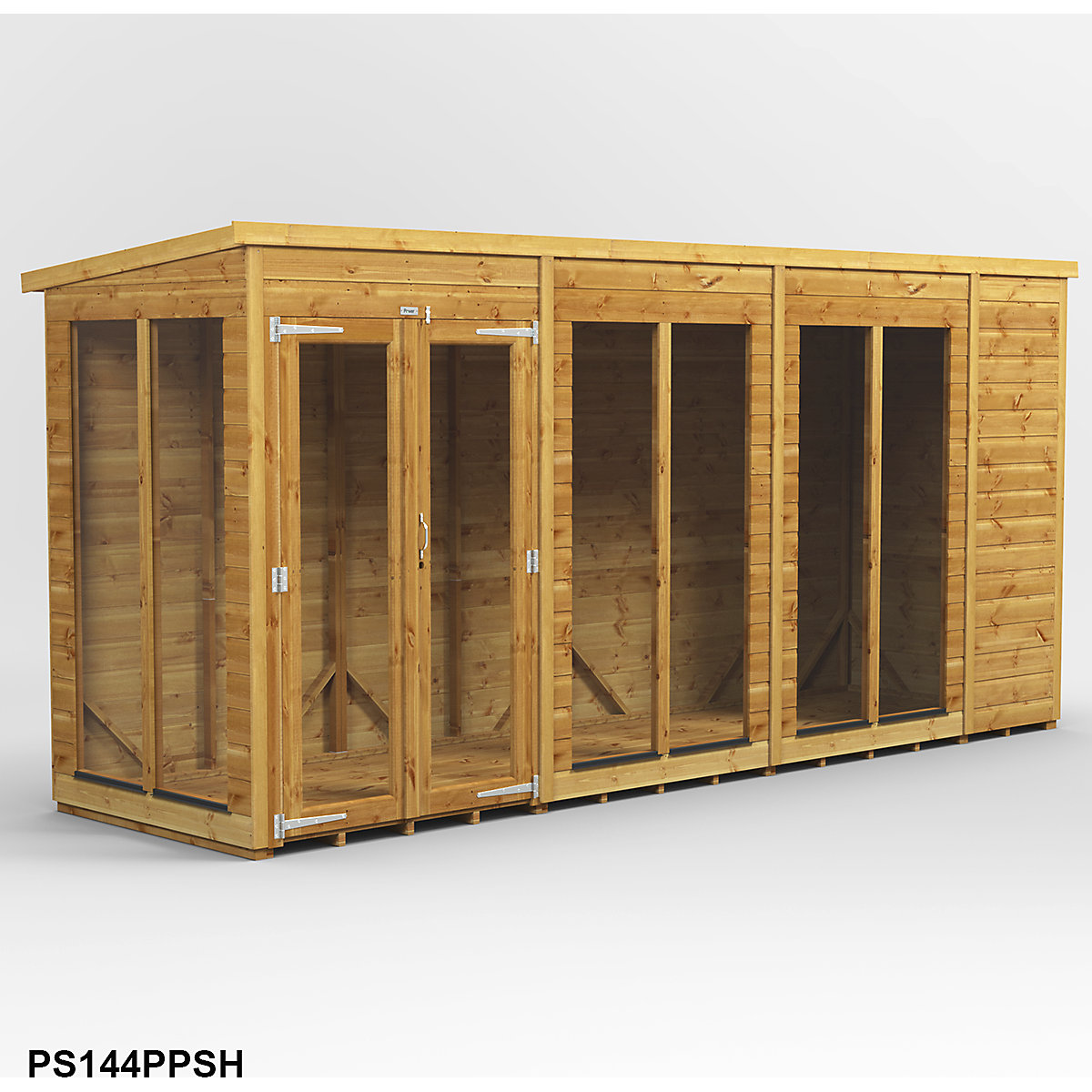 Power 4ft Wide Pent Summer House (Product illustration 7)-6