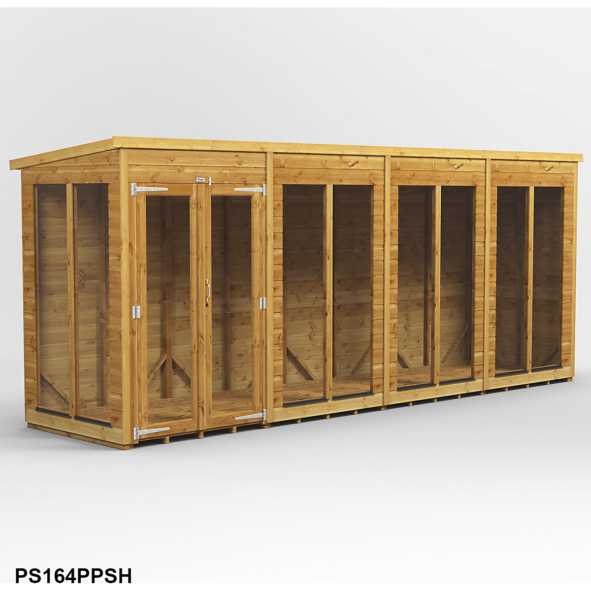 Power 4ft Wide Pent Summer House (Product illustration 8)-7