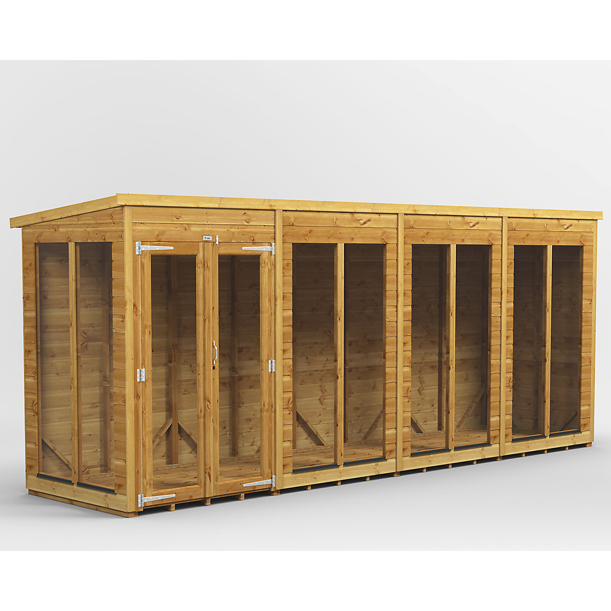Power 4ft Wide Pent Summer House