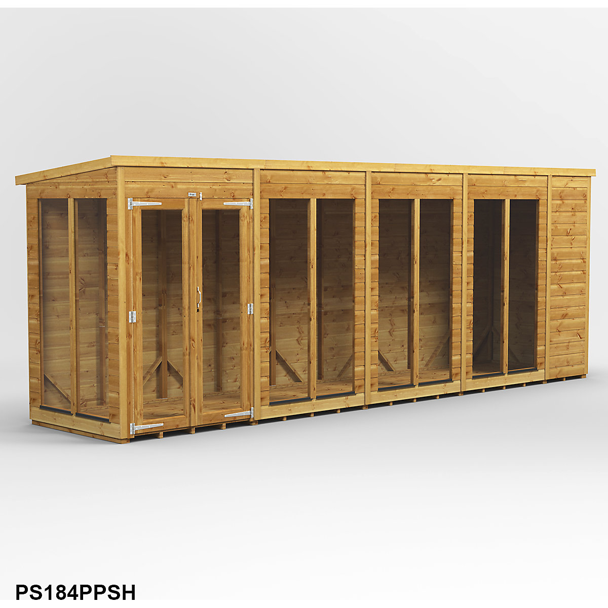Power 4ft Wide Pent Summer House (Product illustration 9)-8