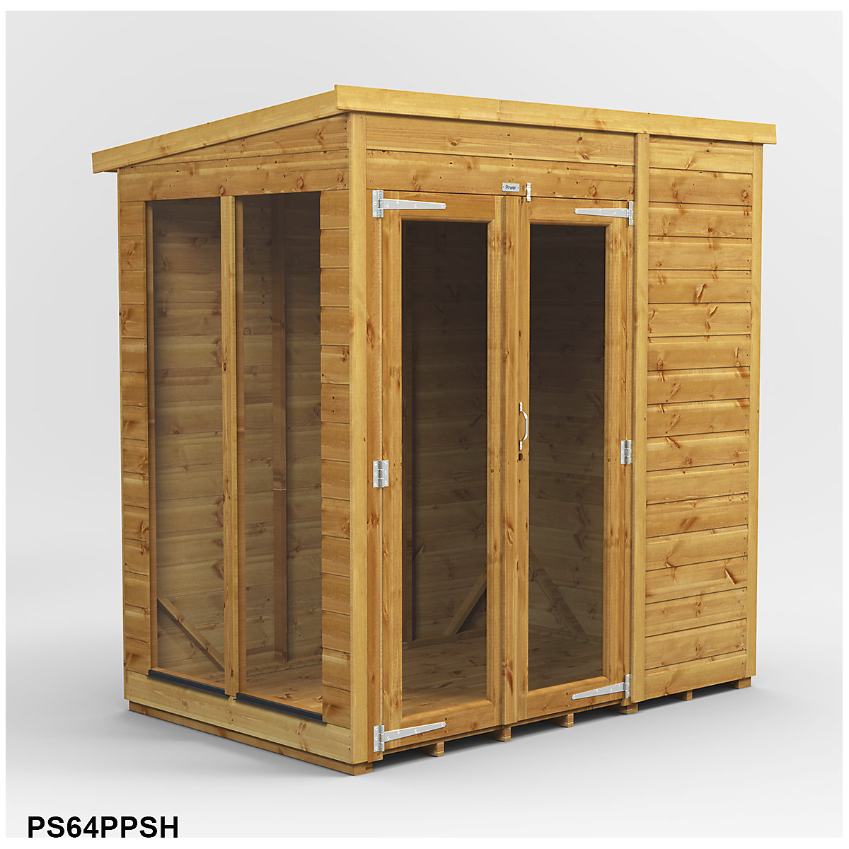 Power 4ft Wide Pent Summer House (Product illustration 3)-2